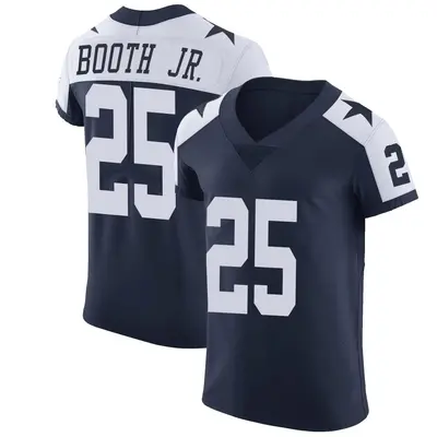 Men's Elite Andrew Booth Jr. Dallas Cowboys Navy Alternate Vapor Untouchable Jersey