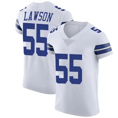 Men's Elite Carl Lawson Dallas Cowboys White Vapor Untouchable Jersey