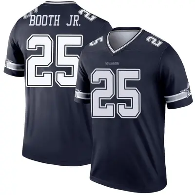 Men's Legend Andrew Booth Jr. Dallas Cowboys Navy Jersey