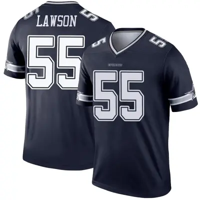 Men's Legend Carl Lawson Dallas Cowboys Navy Jersey