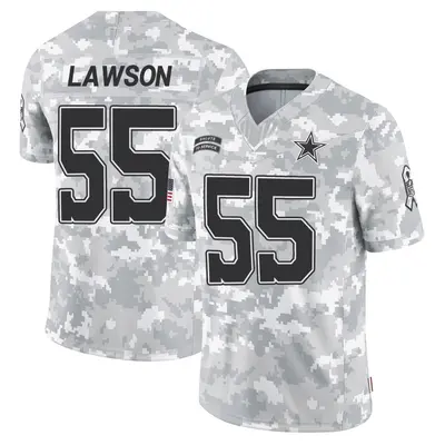 Men's Limited Carl Lawson Dallas Cowboys Arctic Camo 2024 Salute to Service Jersey