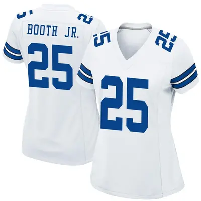 Women's Game Andrew Booth Jr. Dallas Cowboys White Jersey