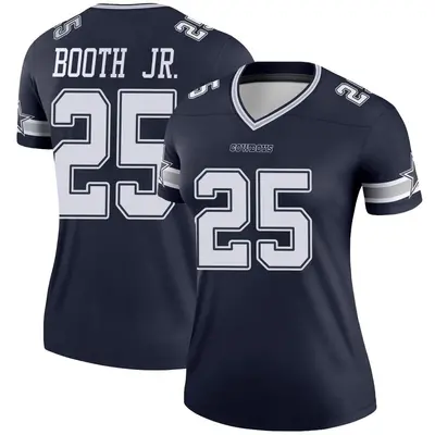 Women's Legend Andrew Booth Jr. Dallas Cowboys Navy Jersey