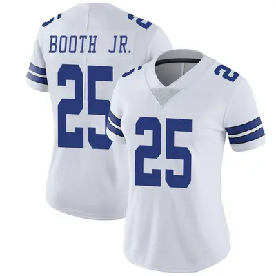 Women's Limited Andrew Booth Jr. Dallas Cowboys White Vapor Untouchable Jersey