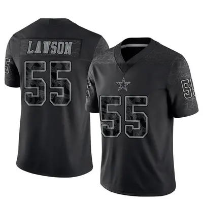 Youth Limited Carl Lawson Dallas Cowboys Black Reflective Jersey