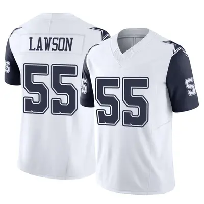 Youth Limited Carl Lawson Dallas Cowboys White 2nd Alternate Vapor F.U.S.E. Jersey